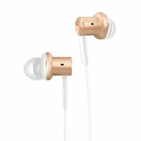 Вакуумные наушники (гарнитура) Xiaomi Mi In-Ear Headphones Pro Gold (золотые) / Xiaomi Hybrid Dual Drivers